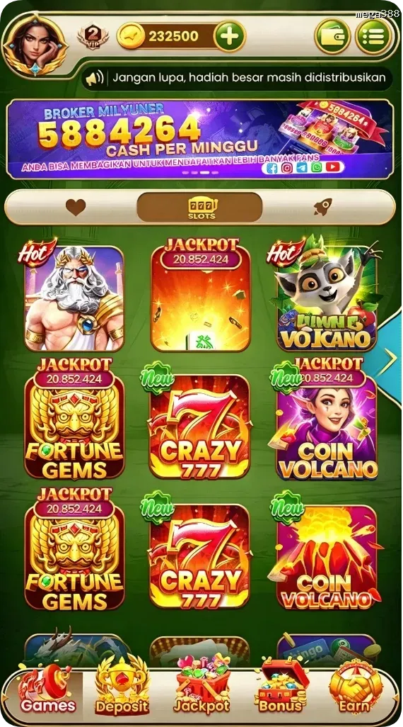 mega388 Unduh